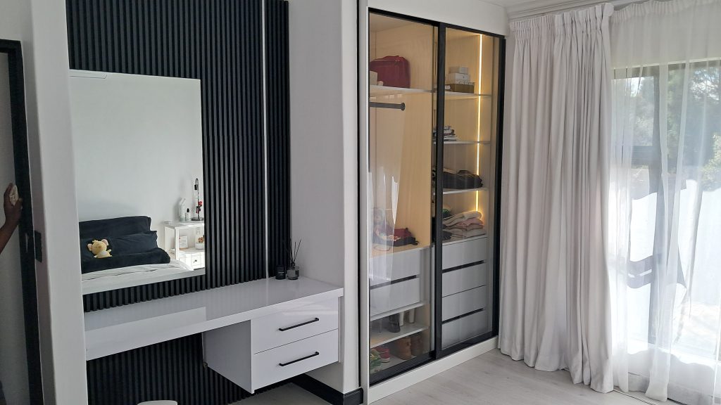 glass door wardrobes